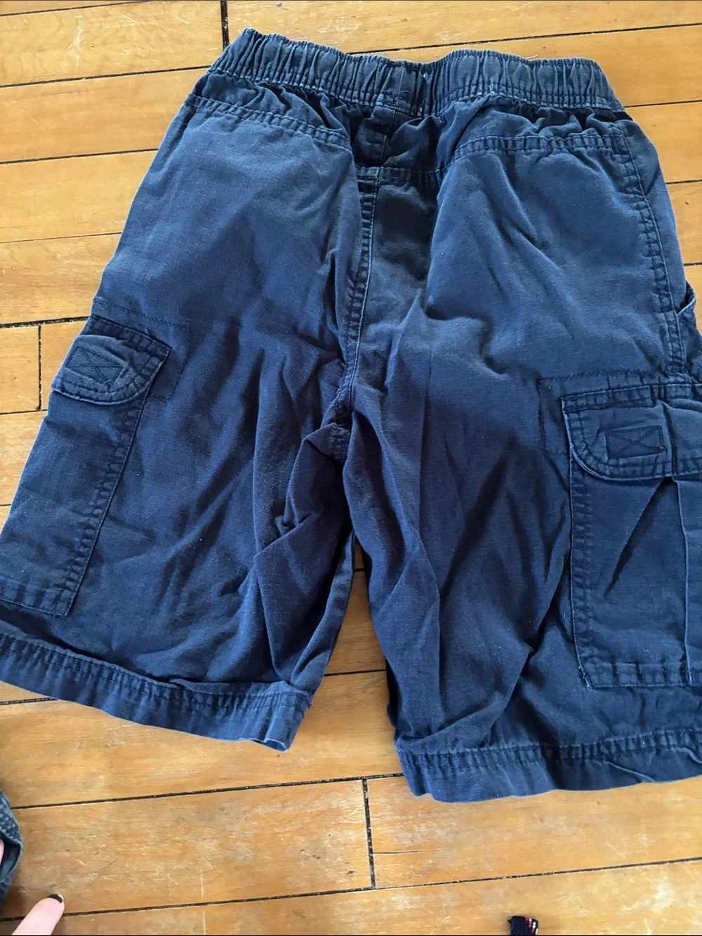 3 Navy Blue Kids Shorts Trio. Children Place, Circo, Oshkosh Bgosh shorts